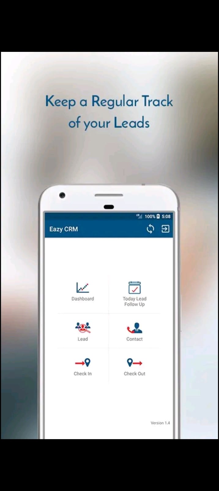 screenshot of EAZY CRM